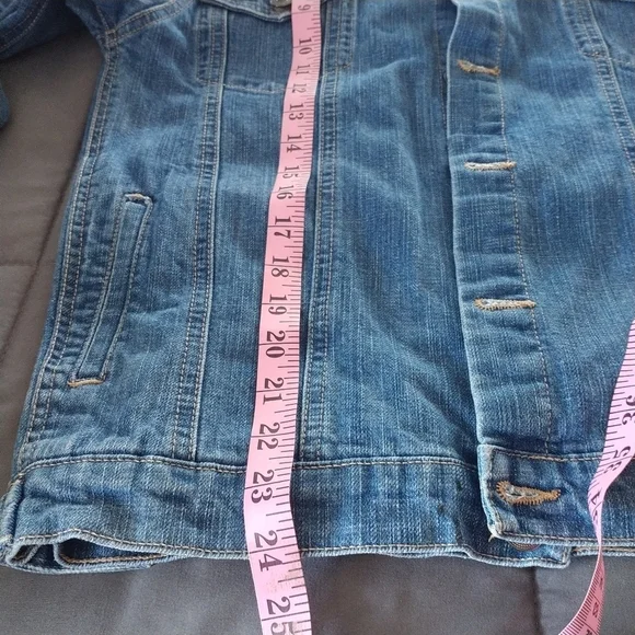 American Rhino Groovy Lava Lamp Denim Jacket S - Picture 8 of 8